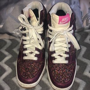 One of Kind Nike Air Wedge HighTops